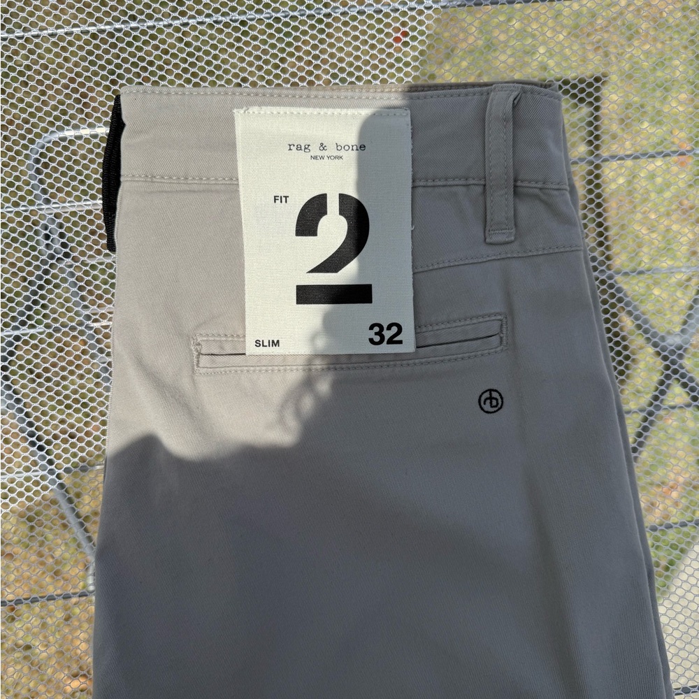 Rag & Bone Gray Chinos for a Polished Look